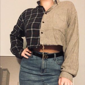 Cropped Urban Outfitters Flannel